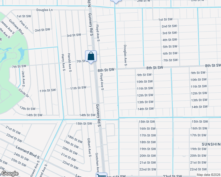 map of restaurants, bars, coffee shops, grocery stores, and more near 4305 11th Street Southwest in Lehigh Acres