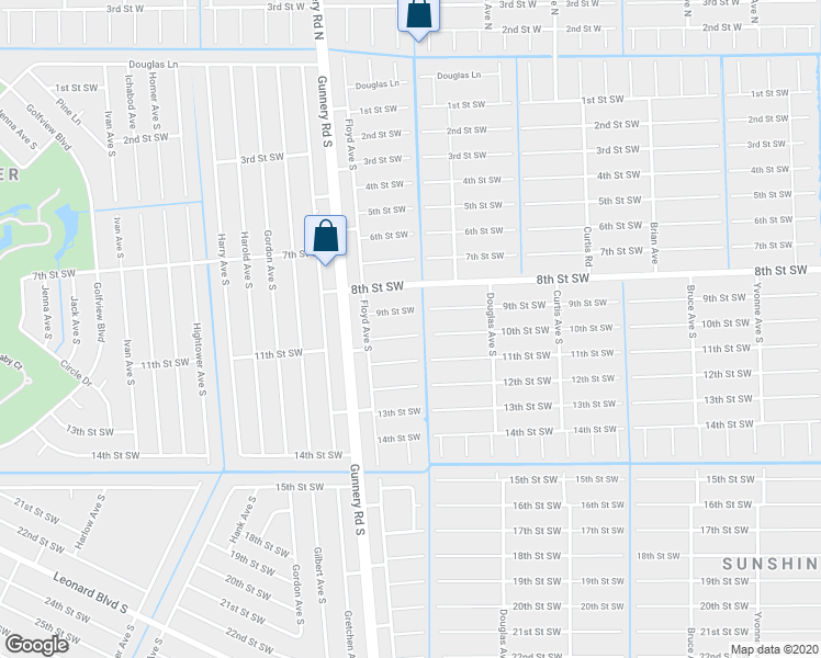 map of restaurants, bars, coffee shops, grocery stores, and more near 4303 9th Street Southwest in Lehigh Acres
