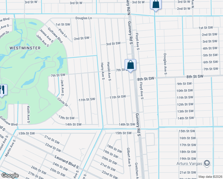 map of restaurants, bars, coffee shops, grocery stores, and more near 735 Harold Avenue South in Lehigh Acres