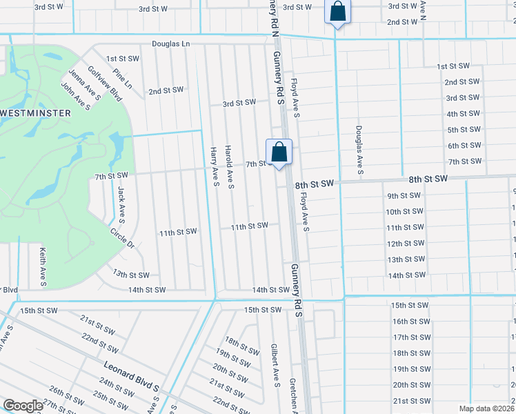 map of restaurants, bars, coffee shops, grocery stores, and more near 732 Gilbert Avenue South in Lehigh Acres