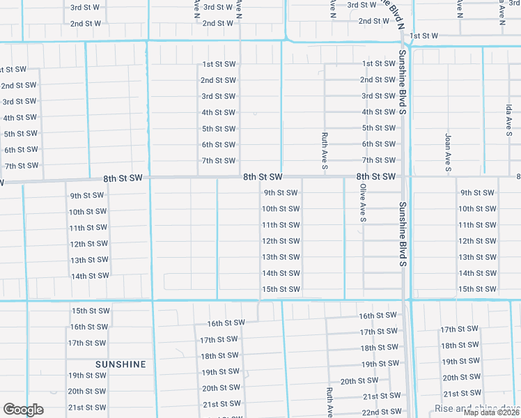map of restaurants, bars, coffee shops, grocery stores, and more near 3399 10th Street Southwest in Lehigh Acres