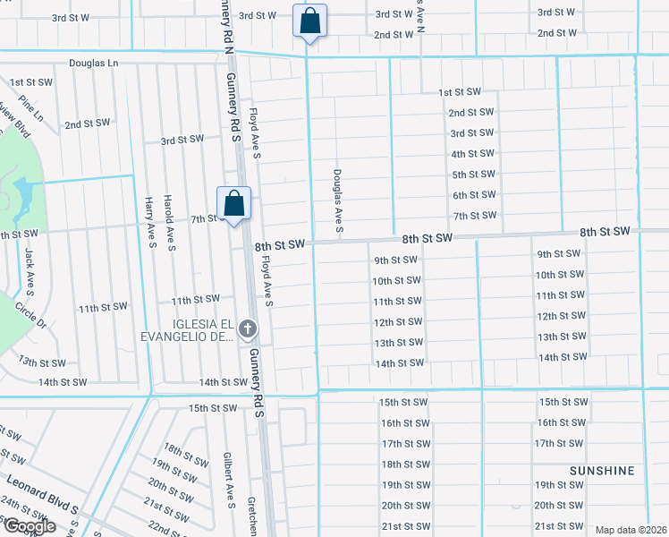 map of restaurants, bars, coffee shops, grocery stores, and more near 4213 9th Street Southwest in Lehigh Acres