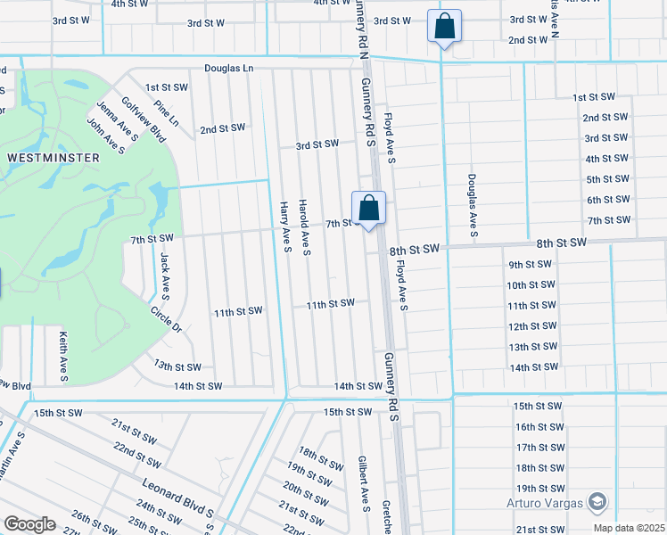 map of restaurants, bars, coffee shops, grocery stores, and more near 732 Gilbert Avenue South in Lehigh Acres