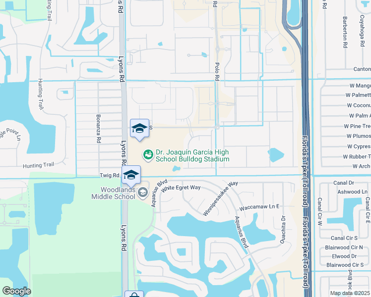 map of restaurants, bars, coffee shops, grocery stores, and more near 5239 Beland Drive in Lake Worth