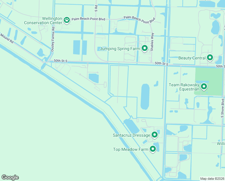 map of restaurants, bars, coffee shops, grocery stores, and more near 5321 Las Palmas Avenue in Wellington