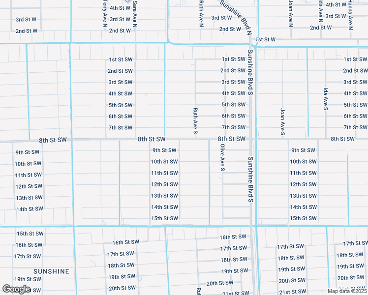 map of restaurants, bars, coffee shops, grocery stores, and more near 3216 9th Street Southwest in Lehigh Acres