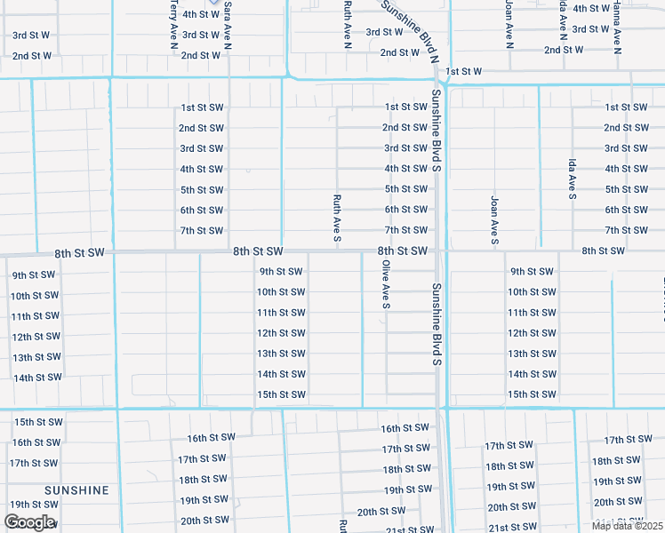 map of restaurants, bars, coffee shops, grocery stores, and more near 3210 9th Street Southwest in Lehigh Acres
