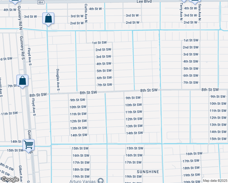 map of restaurants, bars, coffee shops, grocery stores, and more near 3903 8th Street Southwest in Lehigh Acres