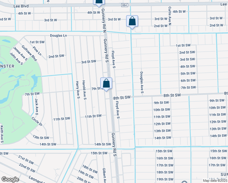 map of restaurants, bars, coffee shops, grocery stores, and more near 4314 8th Street Southwest in Lehigh Acres