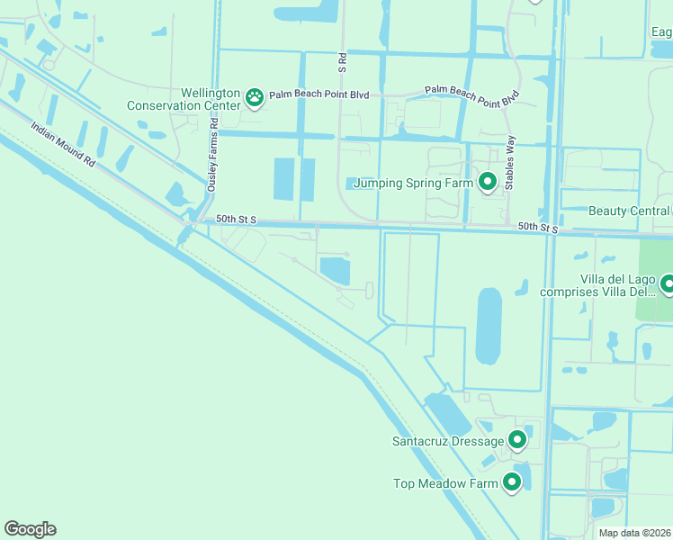 map of restaurants, bars, coffee shops, grocery stores, and more near 14631 Jumper Road in Wellington