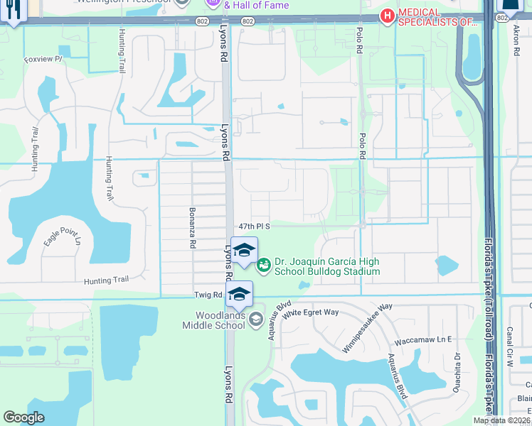 map of restaurants, bars, coffee shops, grocery stores, and more near 9112 Kingsmoor Way in Lake Worth
