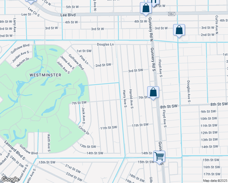 map of restaurants, bars, coffee shops, grocery stores, and more near 312 Hightower Avenue South in Lehigh Acres