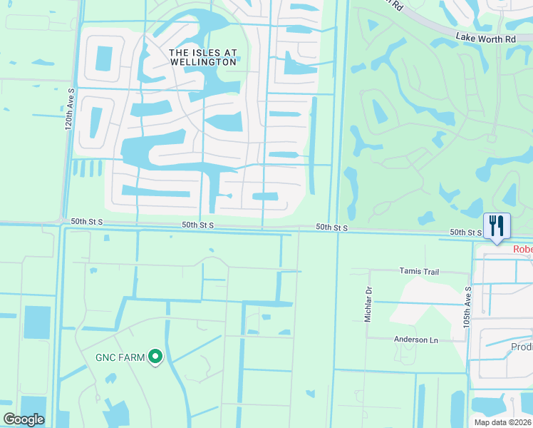 map of restaurants, bars, coffee shops, grocery stores, and more near 11224 Mainsail Court in Wellington