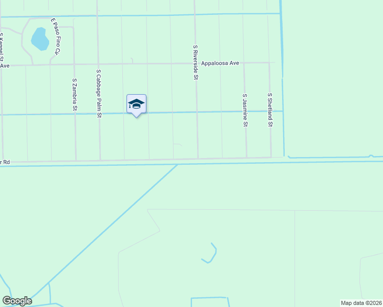 map of restaurants, bars, coffee shops, grocery stores, and more near 860 South Riverside Street in Clewiston
