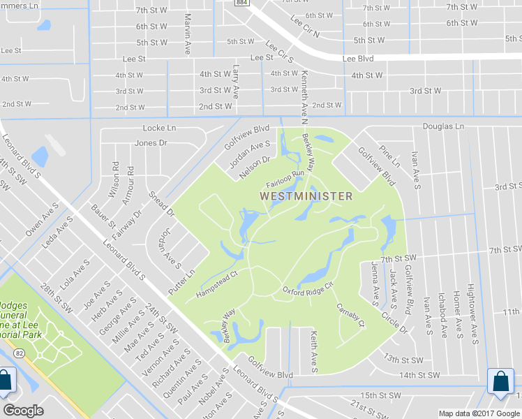 map of restaurants, bars, coffee shops, grocery stores, and more near 4820 Fairloop Run in Lehigh Acres