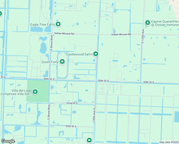 map of restaurants, bars, coffee shops, grocery stores, and more near 4905 130th Avenue South in Wellington