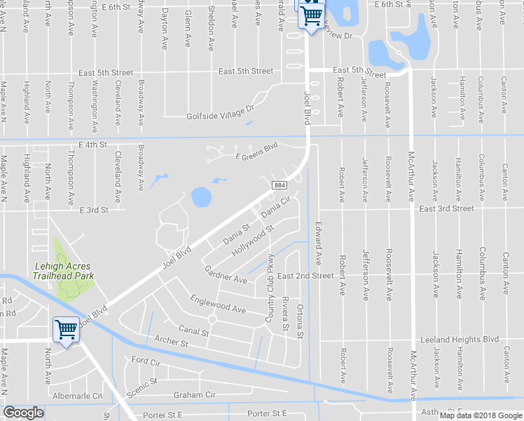 map of restaurants, bars, coffee shops, grocery stores, and more near 330 Suffolk Court in Lehigh Acres
