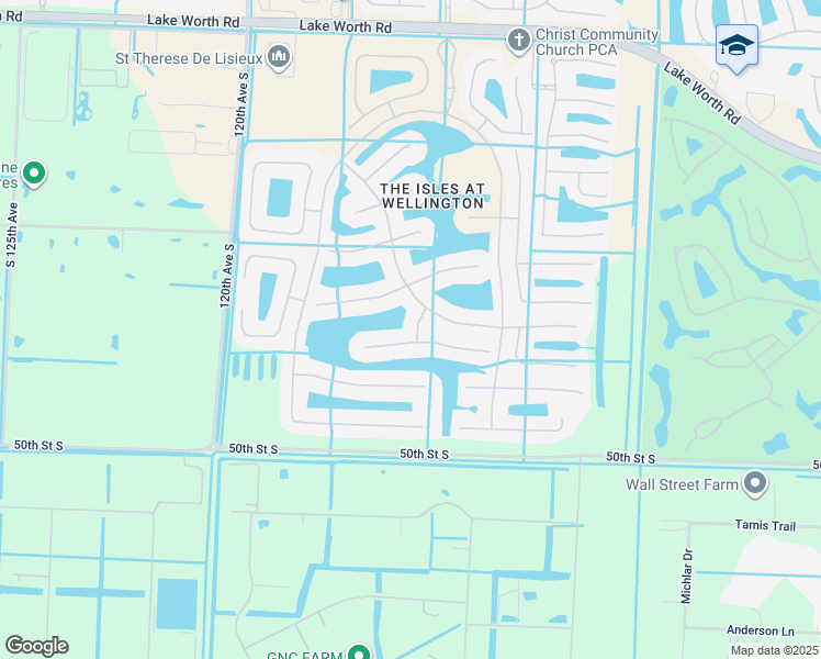 map of restaurants, bars, coffee shops, grocery stores, and more near 4693 Sugar Beach Way in Wellington