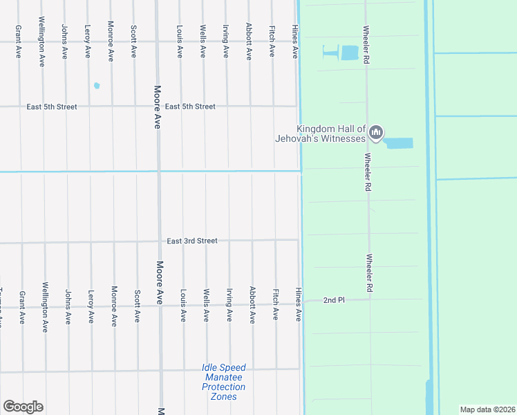 map of restaurants, bars, coffee shops, grocery stores, and more near 315 Abbott Avenue in Lehigh Acres