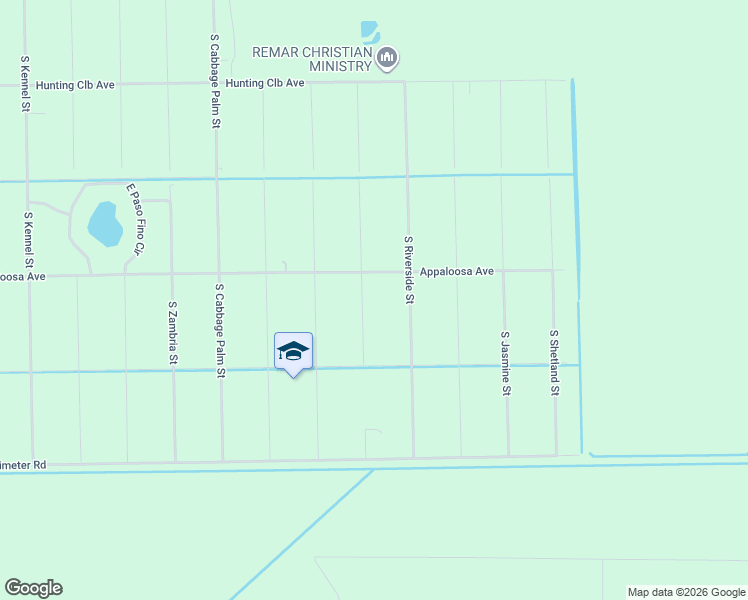 map of restaurants, bars, coffee shops, grocery stores, and more near 745 South Willow Street in Clewiston