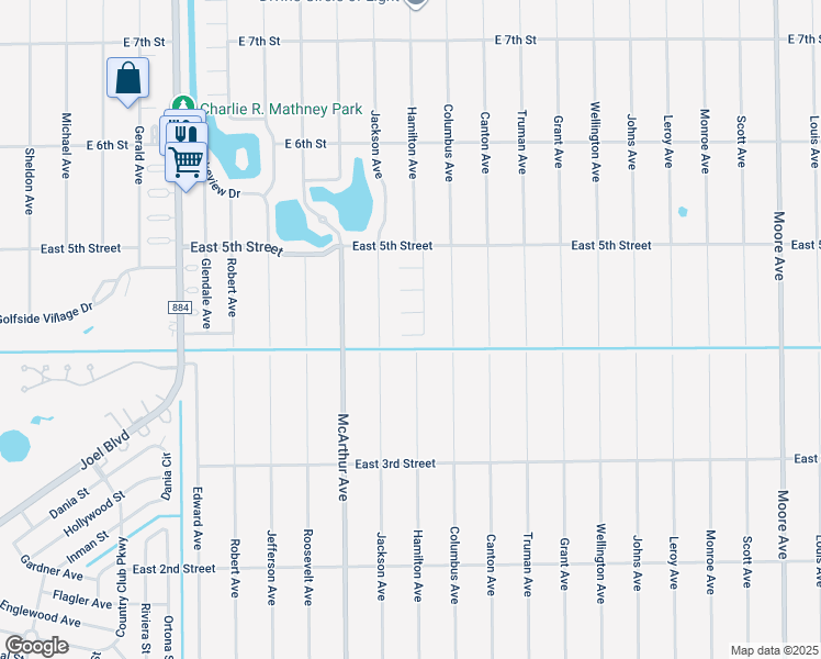 map of restaurants, bars, coffee shops, grocery stores, and more near 2902 Ocoee Street in Lehigh Acres