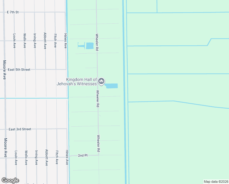 map of restaurants, bars, coffee shops, grocery stores, and more near 9890 Wheeler Road in Lehigh Acres