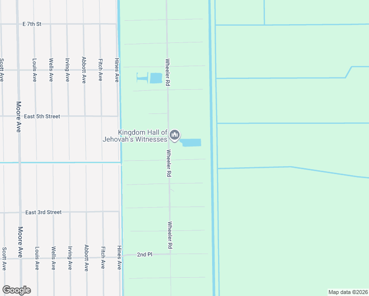 map of restaurants, bars, coffee shops, grocery stores, and more near 9890 Wheeler Road in Lehigh Acres