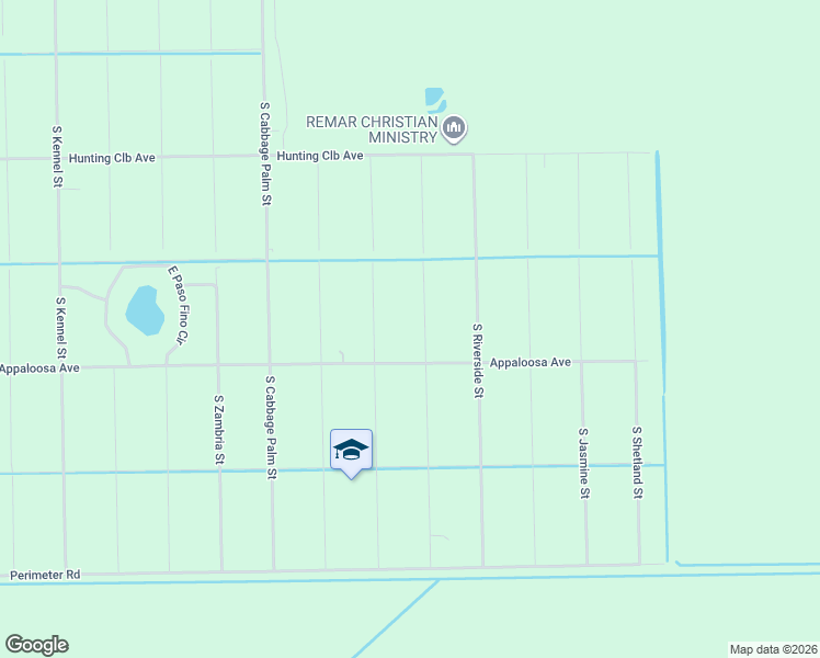 map of restaurants, bars, coffee shops, grocery stores, and more near 660 South Willow Street in Clewiston