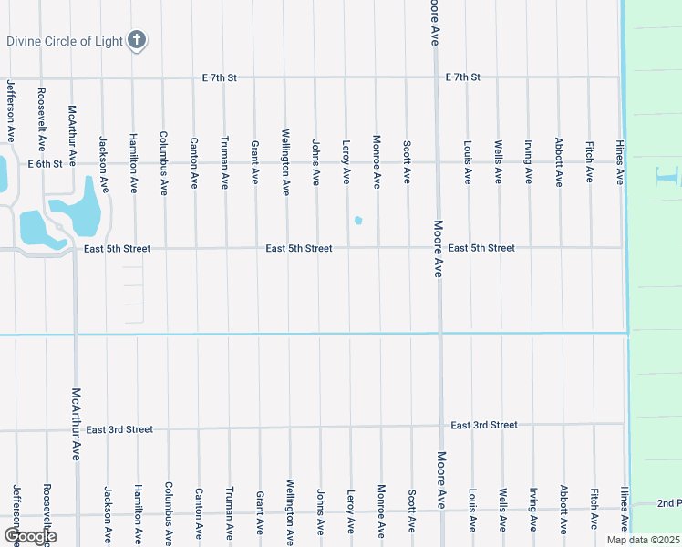 map of restaurants, bars, coffee shops, grocery stores, and more near 419 Leroy Avenue in Lehigh Acres