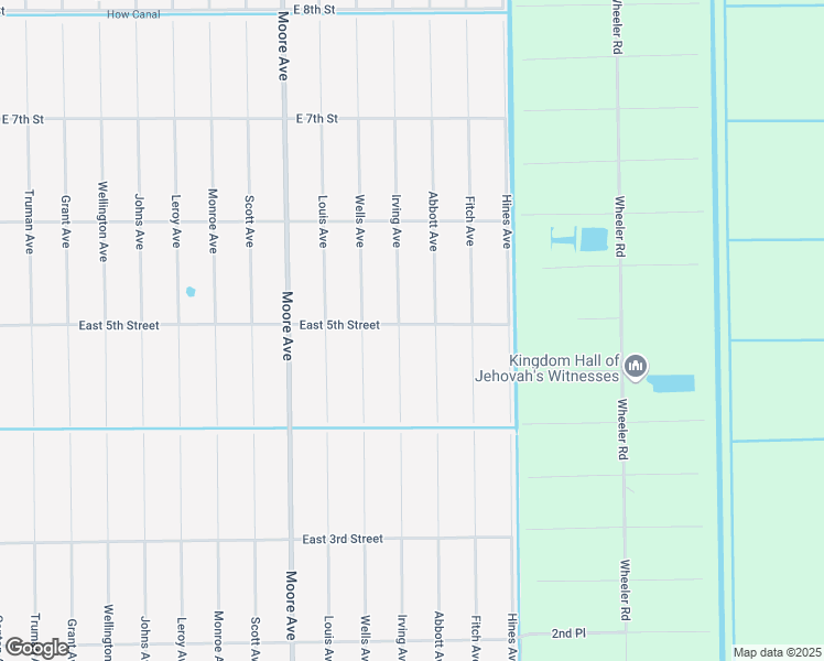 map of restaurants, bars, coffee shops, grocery stores, and more near 4302 East 5th Street in Lehigh Acres