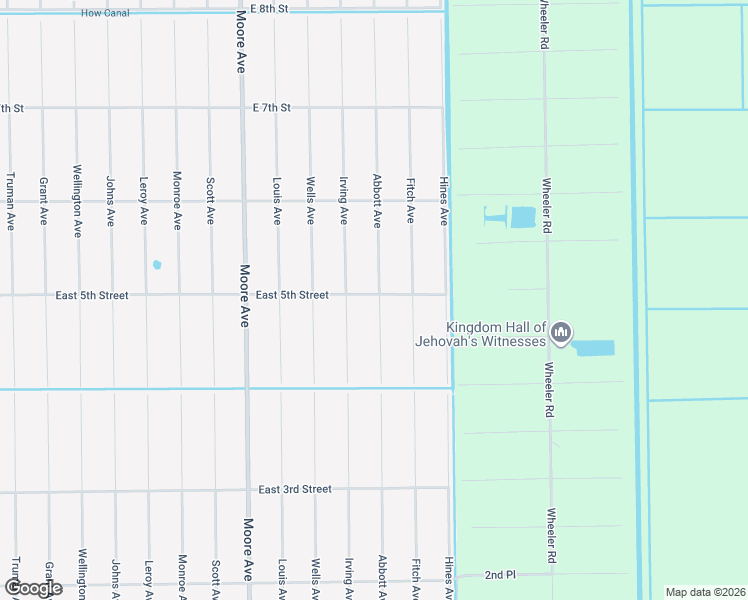 map of restaurants, bars, coffee shops, grocery stores, and more near 418 Abbott Avenue in Lehigh Acres