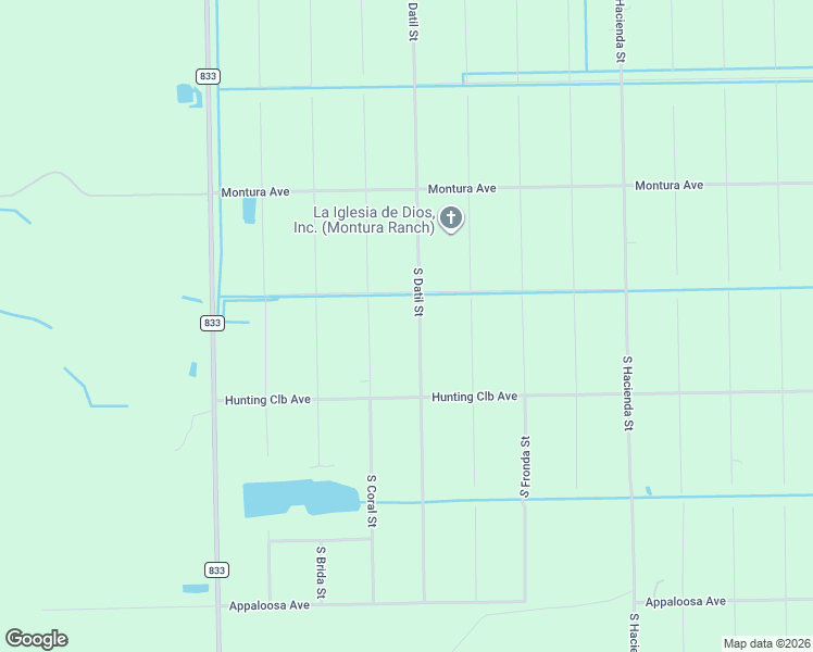 map of restaurants, bars, coffee shops, grocery stores, and more near 450 South Datil Street in Clewiston