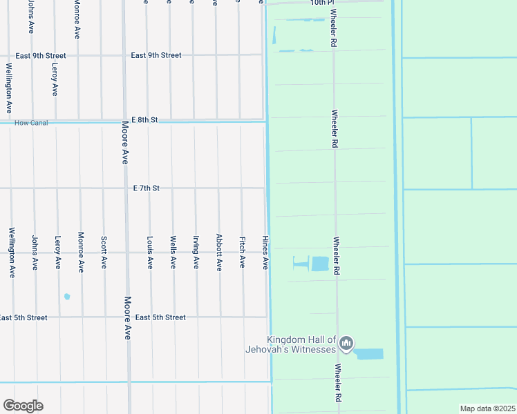 map of restaurants, bars, coffee shops, grocery stores, and more near 7979 7th Place in LaBelle