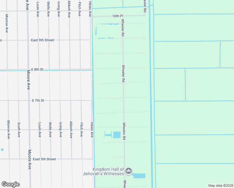 map of restaurants, bars, coffee shops, grocery stores, and more near 7798 7th Place in LaBelle