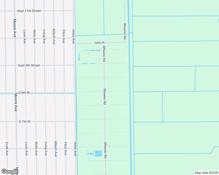 map of restaurants, bars, coffee shops, grocery stores, and more near 7644 8th Place in LaBelle