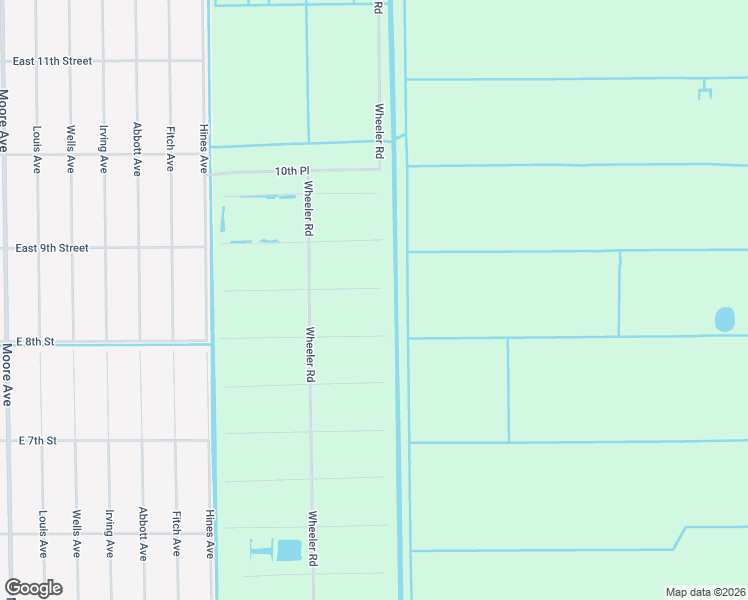 map of restaurants, bars, coffee shops, grocery stores, and more near 7537 8th Terrace in LaBelle