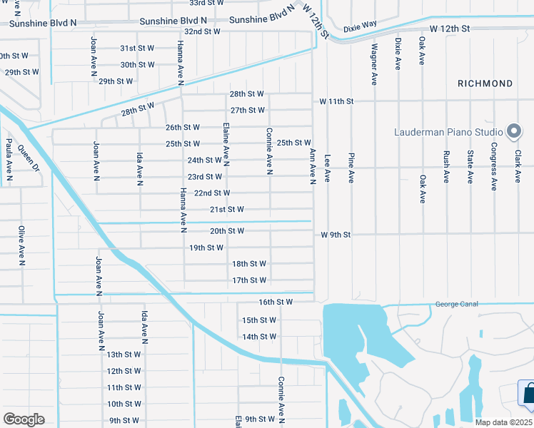 map of restaurants, bars, coffee shops, grocery stores, and more near 2601 21st Street West in Lehigh Acres