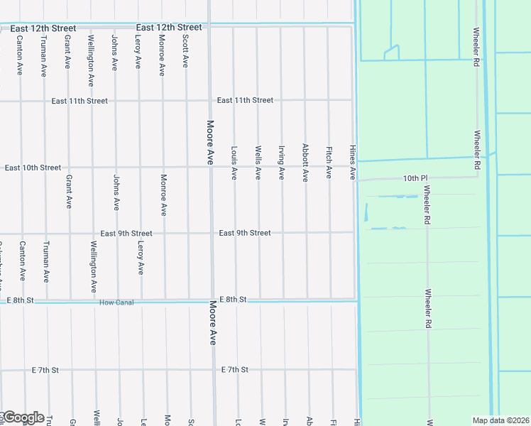 map of restaurants, bars, coffee shops, grocery stores, and more near 906 Wells Avenue in Lehigh Acres