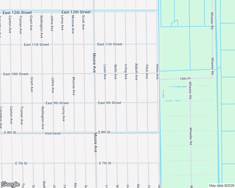 map of restaurants, bars, coffee shops, grocery stores, and more near 906 Wells Avenue in Lehigh Acres