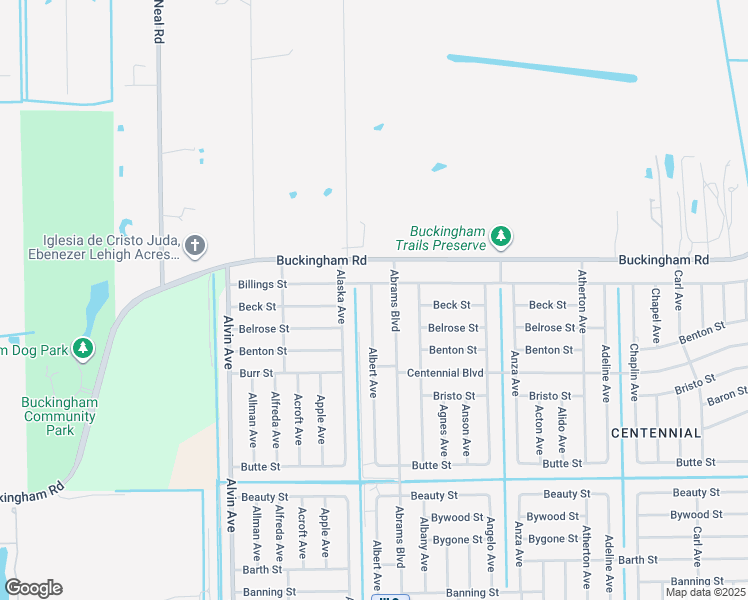 map of restaurants, bars, coffee shops, grocery stores, and more near 1140 Albert Avenue in Lehigh Acres