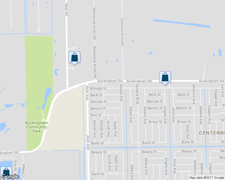 map of restaurants, bars, coffee shops, grocery stores, and more near 5545 Billings Street in Lehigh Acres