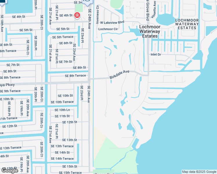 map of restaurants, bars, coffee shops, grocery stores, and more near 5917 Littlestone Court in North Fort Myers