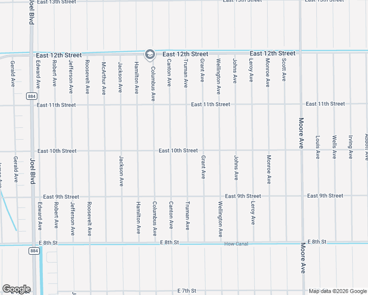 map of restaurants, bars, coffee shops, grocery stores, and more near 1005 Truman Avenue in Lehigh Acres