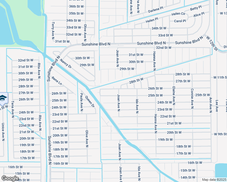 map of restaurants, bars, coffee shops, grocery stores, and more near 3001 26th Street West in Lehigh Acres