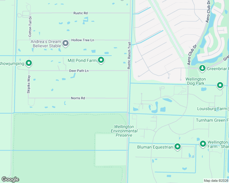 map of restaurants, bars, coffee shops, grocery stores, and more near 3715 Norris Road in Wellington