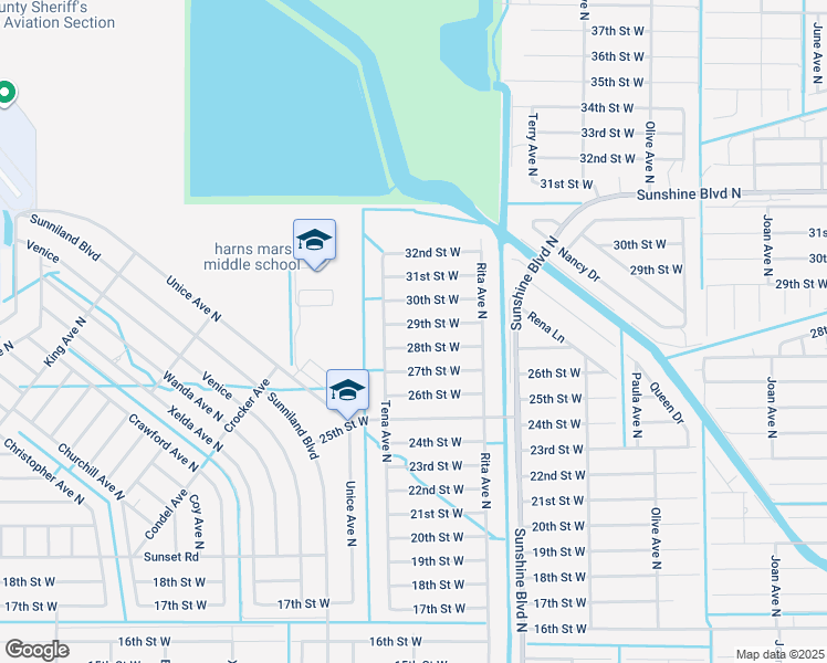 map of restaurants, bars, coffee shops, grocery stores, and more near 3417 29th Street West in Lehigh Acres