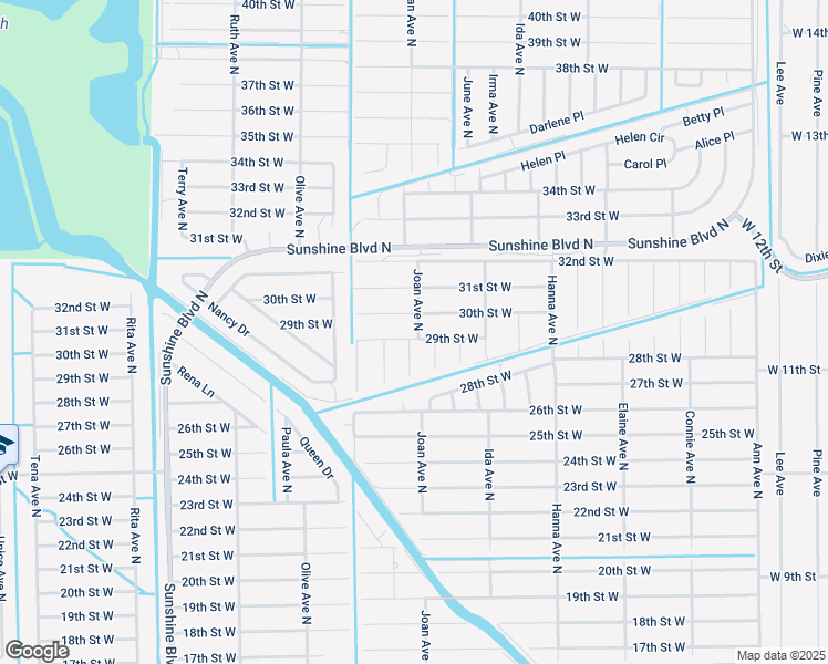 map of restaurants, bars, coffee shops, grocery stores, and more near 3000 29th Street West in Lehigh Acres