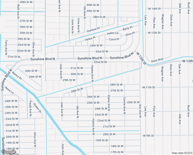 map of restaurants, bars, coffee shops, grocery stores, and more near 2903 Gene Ave N in Lehigh Acres