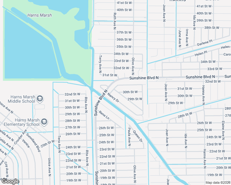 map of restaurants, bars, coffee shops, grocery stores, and more near 3240 31st Street West in Lehigh Acres