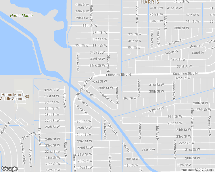 map of restaurants, bars, coffee shops, grocery stores, and more near 3214 30th Street West in Lehigh Acres